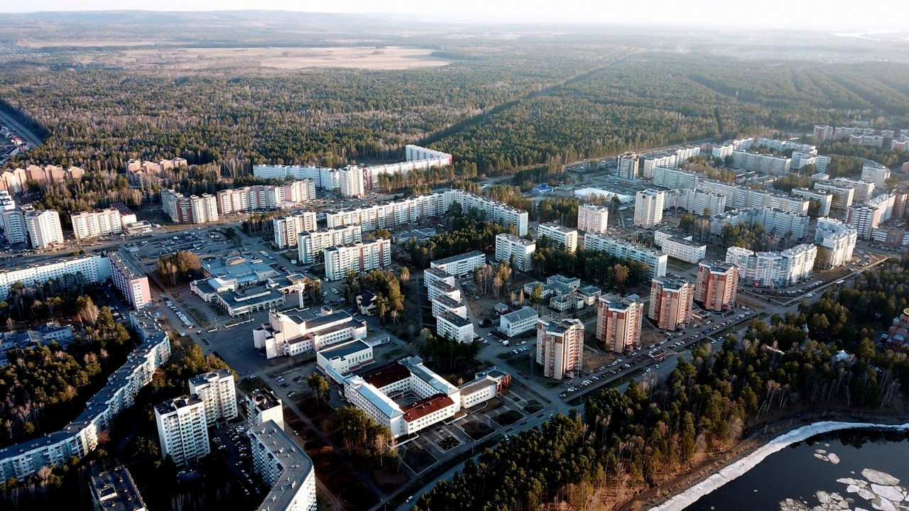 Мобильное лазерное сканирование зелёных территорий — Железногорск